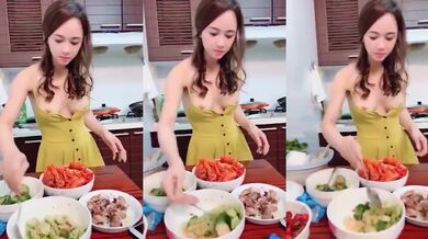 隔壁老王出差了,她老婆说厨房灯不亮,让我帮换一个,为表感谢,她亲自下厨留我吃饭，总感觉哪里不对劲